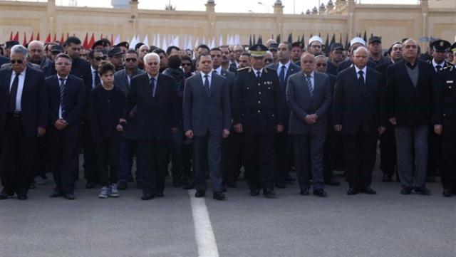 جنازة المقدم رامي هلال شهيد حادث الأزهر