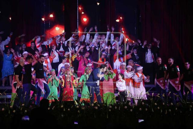 فعاليات الملتقى الدولي لفنون ذوي الاحتياجات الخاصة، 25 مارس 2017. - صورة أرشيفية